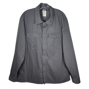Patagonia Men's Tenpenny Jacket Forge Gray Shacket Shirt Jacket  Large